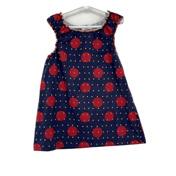Hanna Andersson 130cm US 8 Tunic Tank Top Polka Dot - Picture 1 of 11